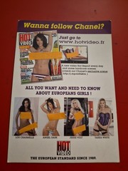 CHANEL PRESTON HOT VIDEO MAG SIGNED 6 By 8 Inches FREE Shipping!