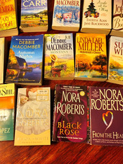 Lot of 10 Modern/Classic Popular Best Seller Romance Novel Paperback RANDOM PICK
