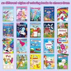 20Pack Coloring Books for Kids Ages 4-8 5.1 x 7 inch,Mini Coloring Books for …