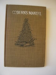 F.D.Coburn~COBURN’S MANUAL~1916~NICE COPY