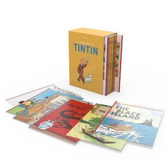 Herge Tintin Paperback Boxed Set 23 titles
