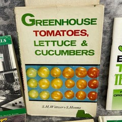 Lot of 7 Vintage Gardening & Greenhouse Books Rodale Organic Soils Master Tips