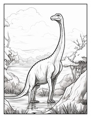 „Cute Dinosaur Coloring Book | Easy, Cute & Relaxing Designs | Perfect Gift Ide