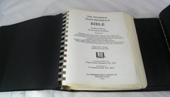 Thompson Chain Reference Bible Loose Leaf Wide Margin KIRKBRIDE 1964 4th Ed. KJV