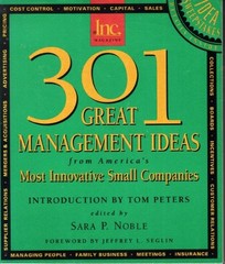 301 Great Management Ideas From America’s Most Innovative Small
