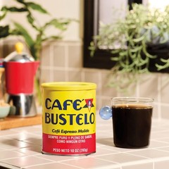 Cafe Bustelo Espresso Style Dark Roast Ground Coffee, 10 oz Can