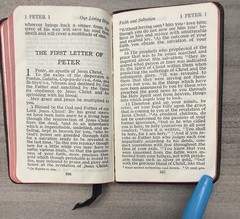 VTG Thinline 1946 Pocket New Testament RSV Black Leather 691X Nelson ~ 4.9″ x 3″