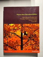 Agile Software Development Robert C. Martin New International Edition Pearson
