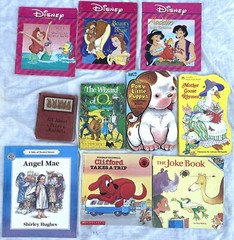 Lot of 10 Vintage Children’s Books, The Wizard of Oz and Others