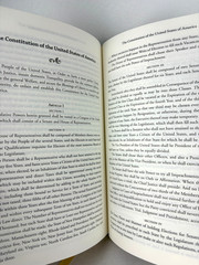 THE CONSTITUTION OF THE UNITED STATES OF AMERICA, FEDERALIST PAPERS.. NEW SEALED
