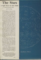 „THE STARS, A NEW WAY TO SEE THEM“ ~1966~ DUST COVER=STAR MAP~HARDBACK~161 PAGES
