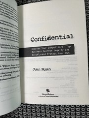 CONFIDENTIAL WRITTEN BY JOHN NOLAN PAPERBACK FREE SHIPPING US STOCK*