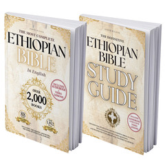 THE COMPLETE ETHIOPIAN BIBLE and ETHIOPIAN BIBLE STUDY GUIDE bundle (PAPERBACK)
