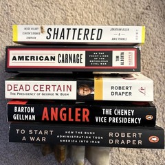 2000s Political History Book Bundle Lot (Bush, Cheney, Clinton, Trump)