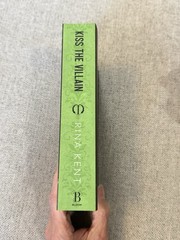 Kiss The Villain Rina Kent Deluxe Edition With Signed Bookplate Stenciled Edge