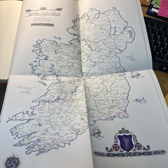 Irish Families MacLysaght 1972 HC DJ COMPLETE Map Coats of Arms Genealogy