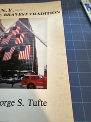 Vintage F.D.N.Y. In the Bravest Tradition Paperback By George S. Tufte, 1984