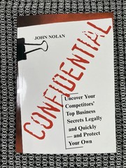 CONFIDENTIAL WRITTEN BY JOHN NOLAN BRAND NEW PAPERBACK