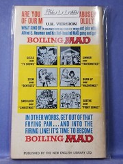 UNITED KINGDOM MAD Magazine Paperback Book: #21 BOILING MAD 1966 1ST VGFN
