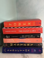Robert Greene 6 Book Collection Set Power Human Nature Mastery Daily Laws 50th