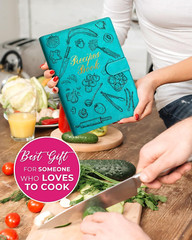 Recipe Book ，Blank Recipe Book to Write in Your Own Recipes，Recipe Notebook for