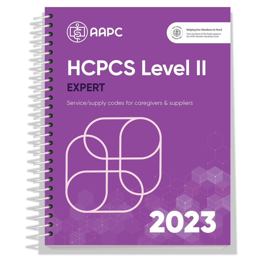 HCPCS Level II Expert 2023 (HCPCS Code Books) – aapc – Good – See condition …