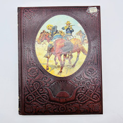 Lot of 7 Time Life Books „The Old West“ Vintage 1970s Faux Leather Bound