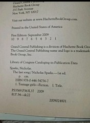 nicholas sparks books lot