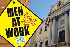 Men at Work : Why Women Live Longer Than Men Hardcover Cheezburge