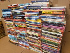 Books by Genre 20 LBS (Pounds) Box Value Lot Sorted Fiction/Nonfiction HB/PB SET