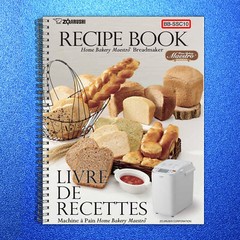 ZOJIRUSHI BB-SSC10 Recipes Book 38 Page Beautiful COLOR Print Tough Wire Binding