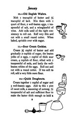 „1904“ 365 Cakes and Cookies Vintage Cook Book 179 Pages