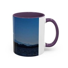 Scenic Mountain Accent Coffee Mug – 11oz & 15oz – Perfect Gift for Nature Lovers