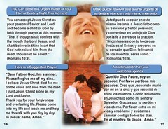 200 Full-Color Gospel Bible Tracts in English & Spanish | 4 Assorted Covers