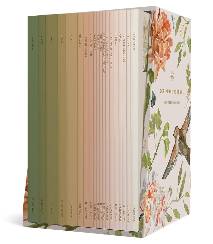ESV Scripture Journal: New Testament Set (Artwork by Ruth Chou Simons) (Pape…