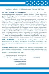 The Israel Lobby and U.S. Foreign Policy