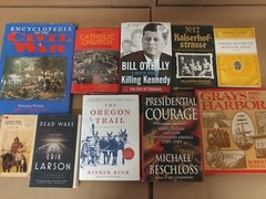 Lot of 5 History US World Europe American Europe Ancient War Book MIX UNSORTED