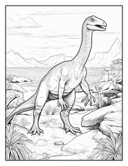 „Cute Dinosaur Coloring Book fun for allFun, Creative & Relaxing Art Pages