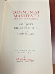 Easton Press Communist Manifesto & Other Writings Marx Engels Leather 2005