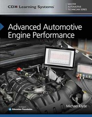 Advanced Automotive Engine – Paperback, by Klyde Michael; CDX – Very Good