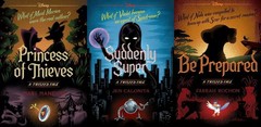 Princess of Thieves, Suddenly Super & Be Prepared Twisted Tale Disney USA Stock