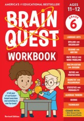 Brain Quest Workbook: 6th Grade Revised Edition (Brain Quest Workbooks) – GOOD