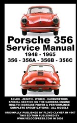 CLYMER Porsche 356 Owners Workshop Manual 1948-1965 by Floyd Clymer